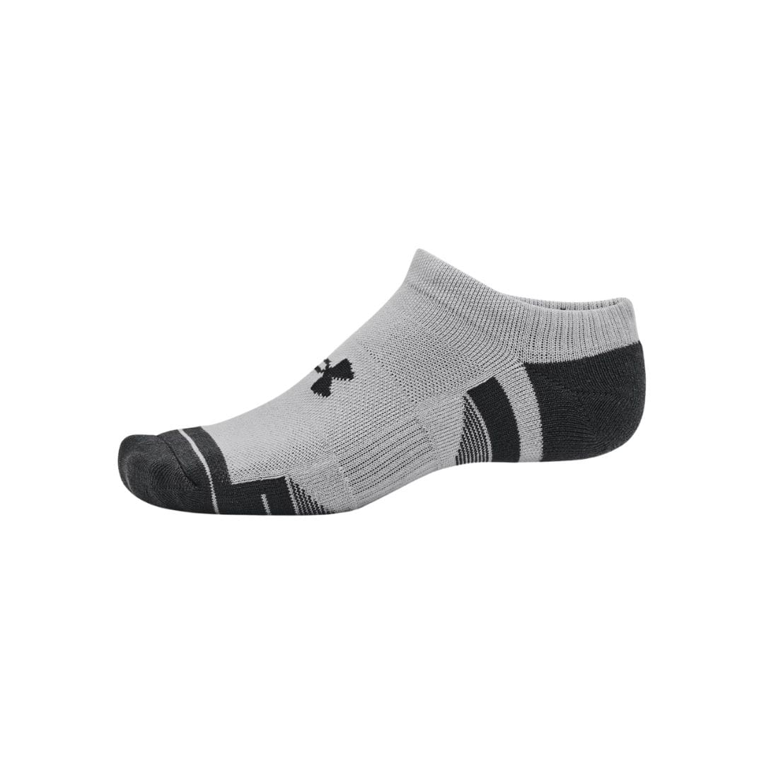 Alliko Performance Tech 3-Pack No-Show Socks – White, Grey & Black - Image 3