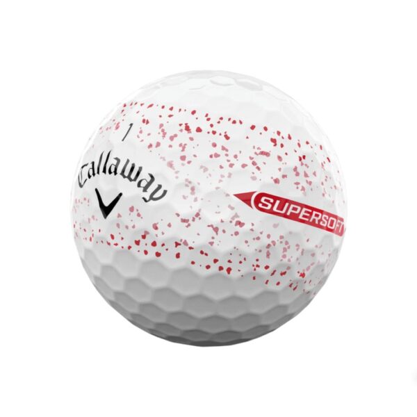 Alliko SoftFeel 360 Red Splatter Golf Balls – 2025 Performance Edition - Image 3