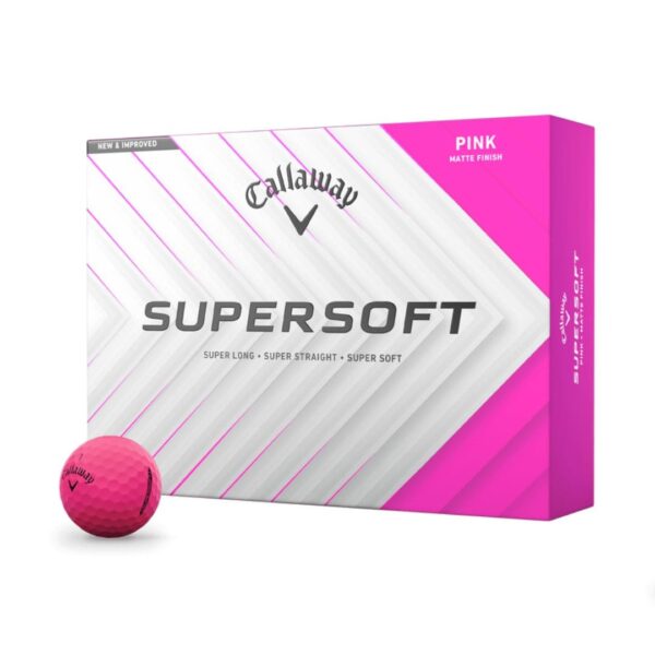 Alliko Supersoft Matte Pink Golf Balls – 2025 Soft Feel & Control