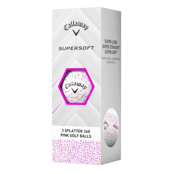 Alliko SoftFeel 360 Pink Golf Balls – Enhanced Alignment & Distance - Image 4